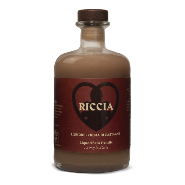 RICCIA -  Liquore-crema di castagne